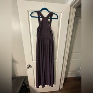 Purple Bridesmaid Dress